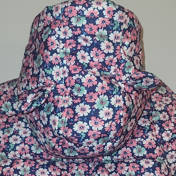 Carters 18 Months Toddler Floral Hooded Puffer Jacket - Picture 3 of 9